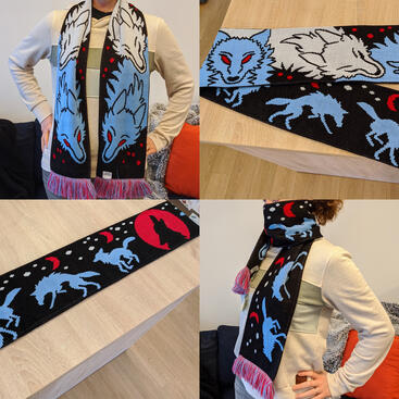 Wolf Scarf