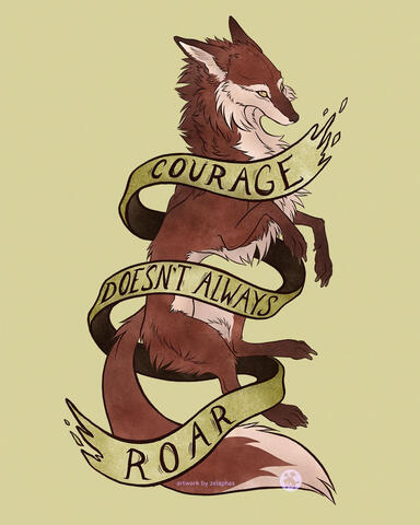 courage roar